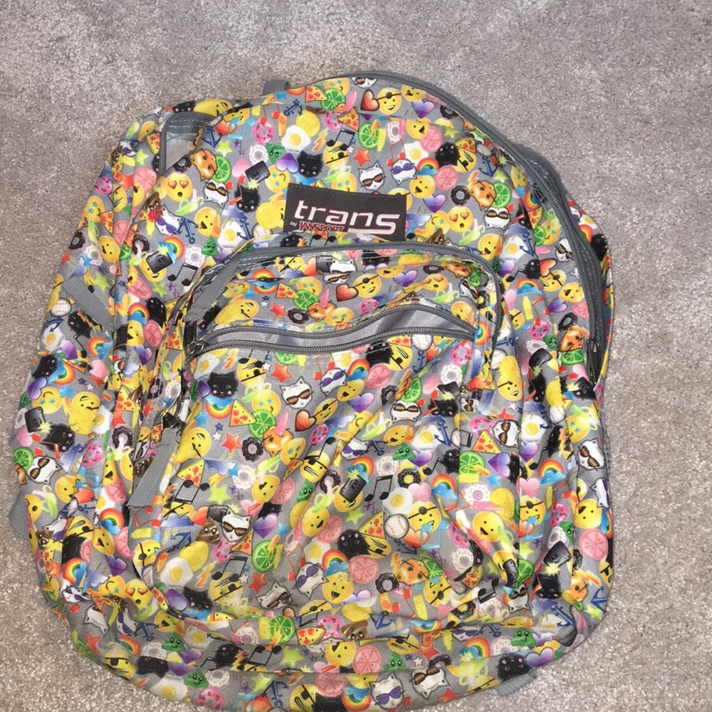 Cute emoji back pack!!!